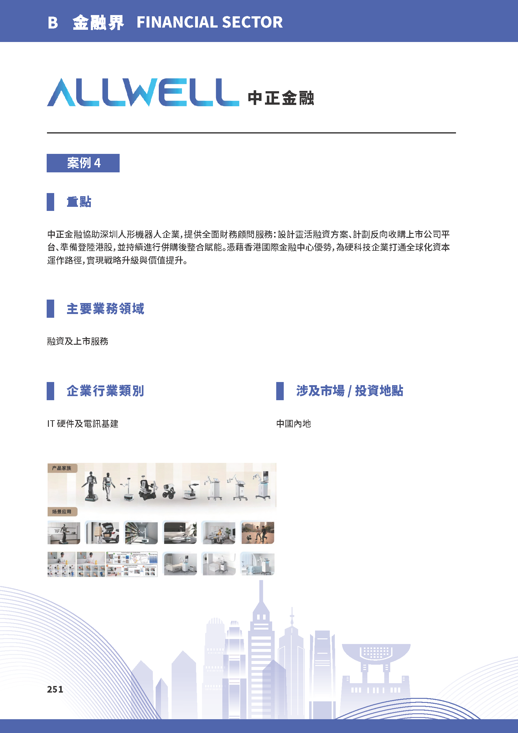 ALLWELL 中正金融案例頁